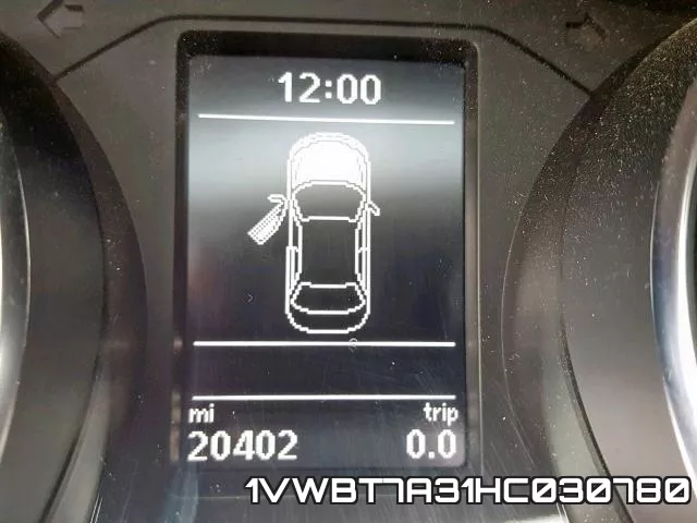1VWBT7A31HC030780 фото 8