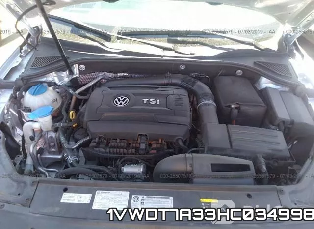 1VWDT7A33HC034998 фото 2