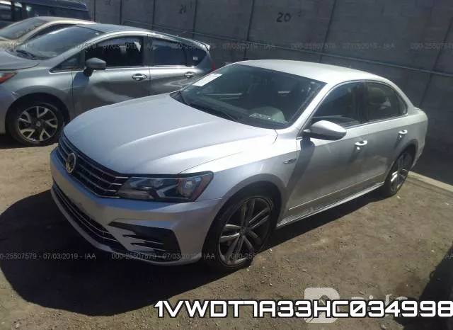 1VWDT7A33HC034998 фото 3