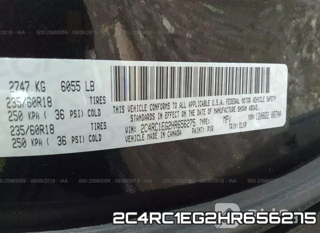 2C4RC1EG2HR656275 фото 10