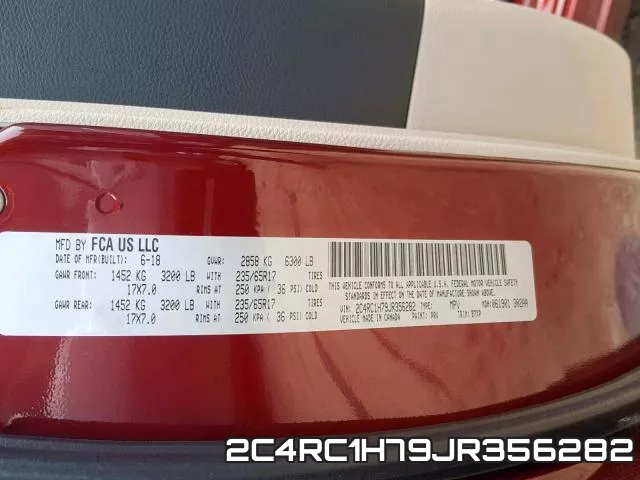 2C4RC1H79JR356282 фото 2