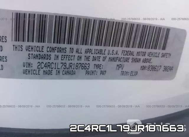 2C4RC1L79JR187663 фото 10