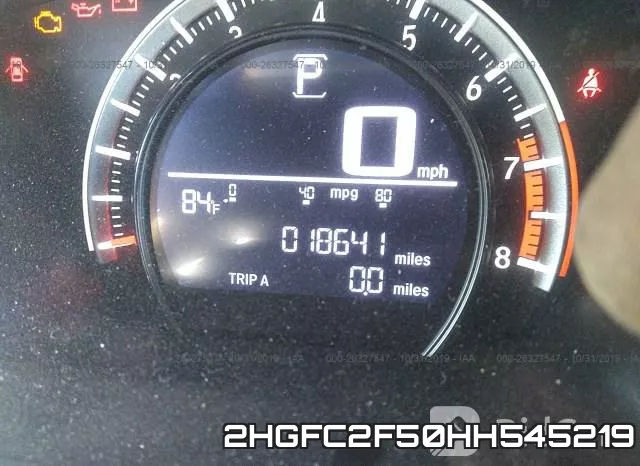 2HGFC2F50HH545219 фото 8