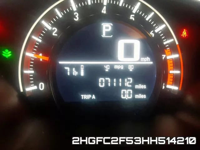 2HGFC2F53HH514210 фото 9