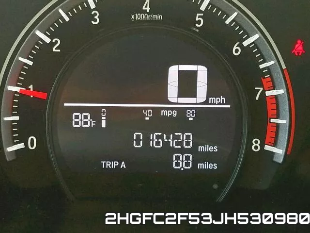 2HGFC2F53JH530980 фото 9