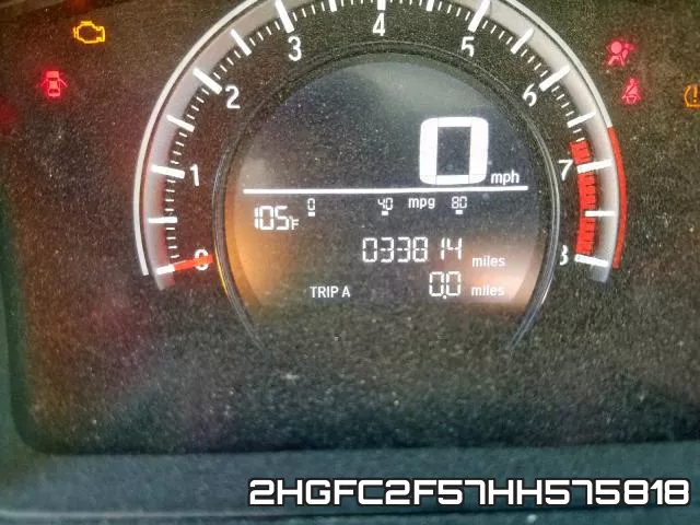 2HGFC2F57HH575818 фото 9