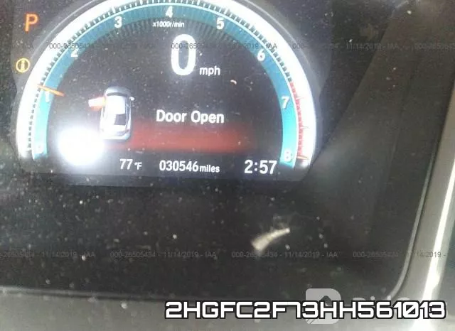 2HGFC2F73HH561013 фото 8