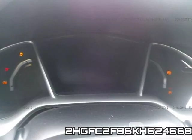 2HGFC2F86KH524568 фото 8