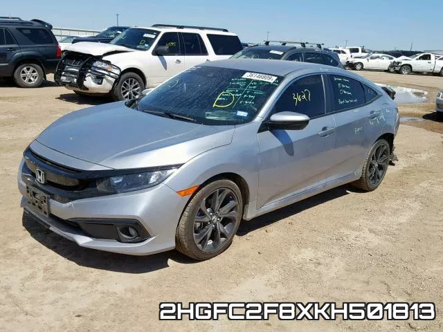 2HGFC2F8XKH501813 фото 3
