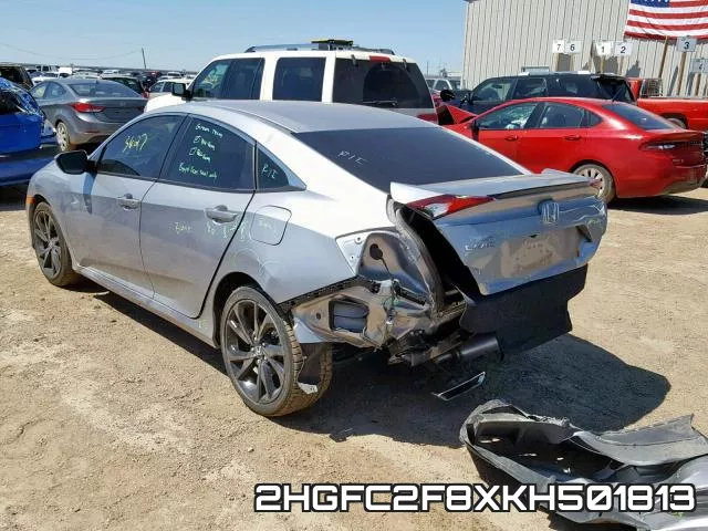 2HGFC2F8XKH501813 фото 4
