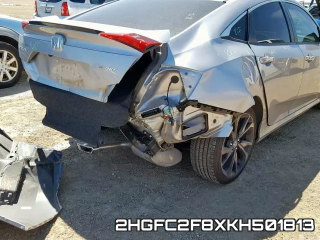 2HGFC2F8XKH501813 фото 10