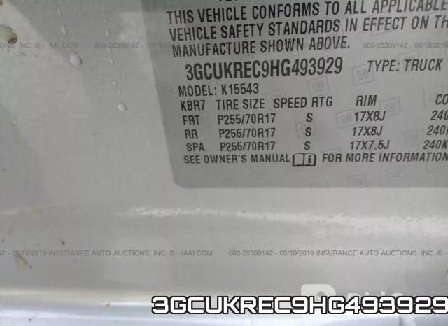 3GCUKREC9HG493929 фото 10