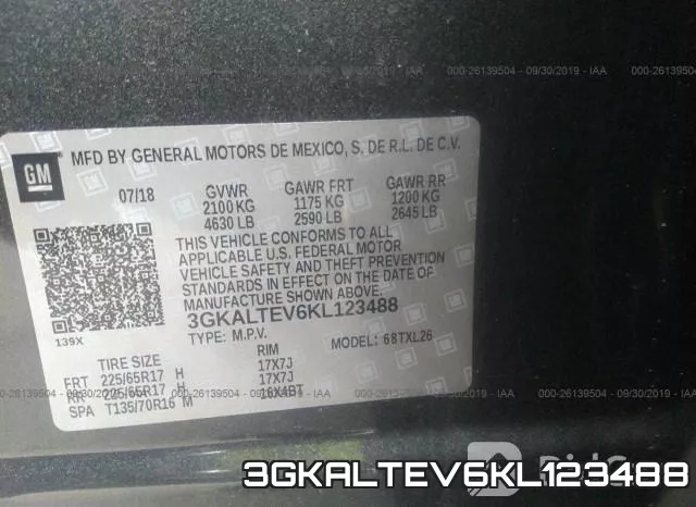 3GKALTEV6KL123488 фото 9