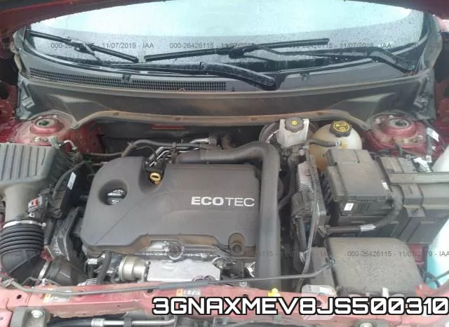 3GNAXMEV8JS500310 фото 2