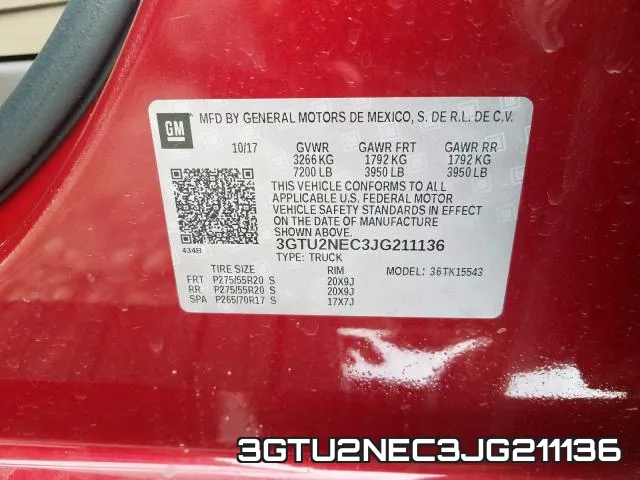 3GTU2NEC3JG211136 фото 2