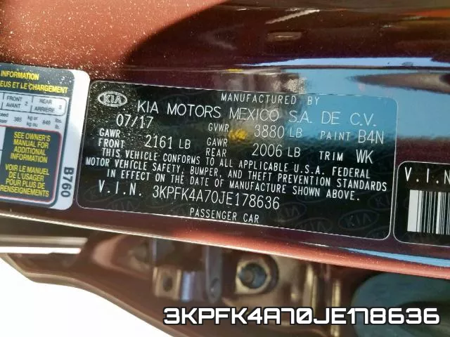 3KPFK4A70JE178636 фото 2