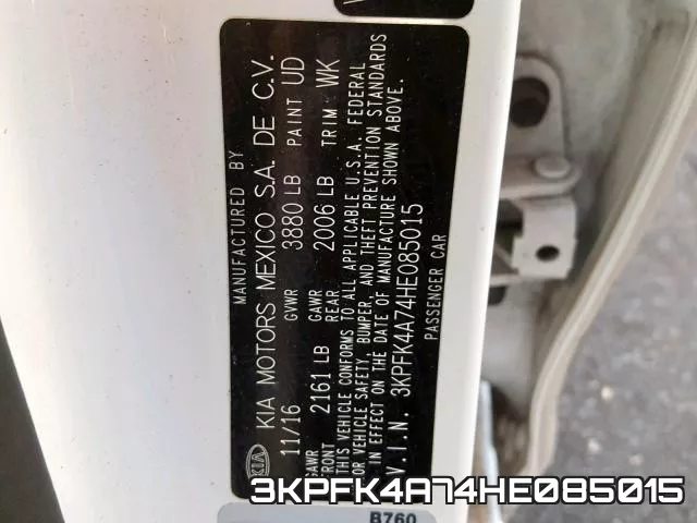 3KPFK4A74HE085015 фото 2