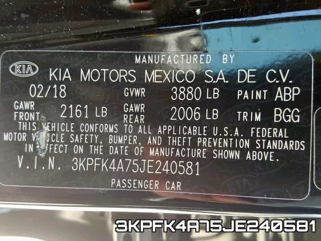 3KPFK4A75JE240581 фото 2