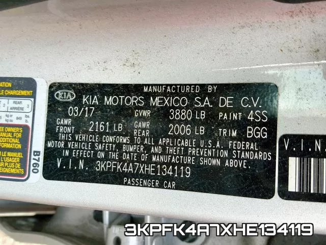 3KPFK4A7XHE134119 фото 2
