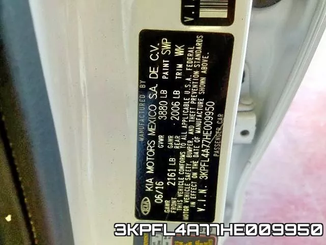 3KPFL4A77HE009950 фото 2