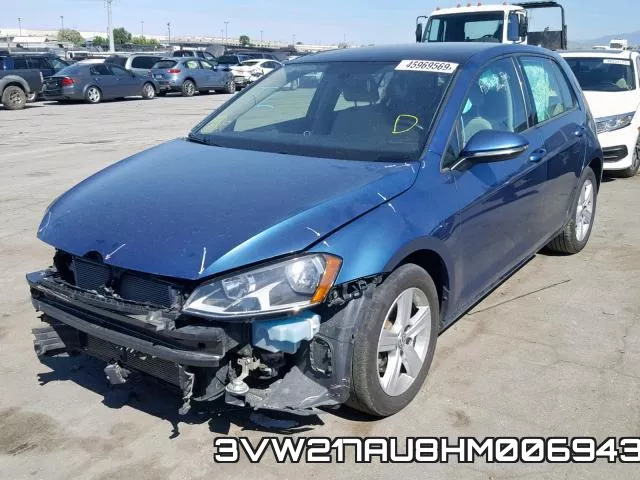 3VW217AU8HM006943 фото 3