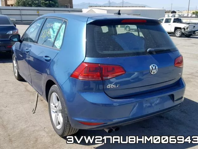 3VW217AU8HM006943 фото 4