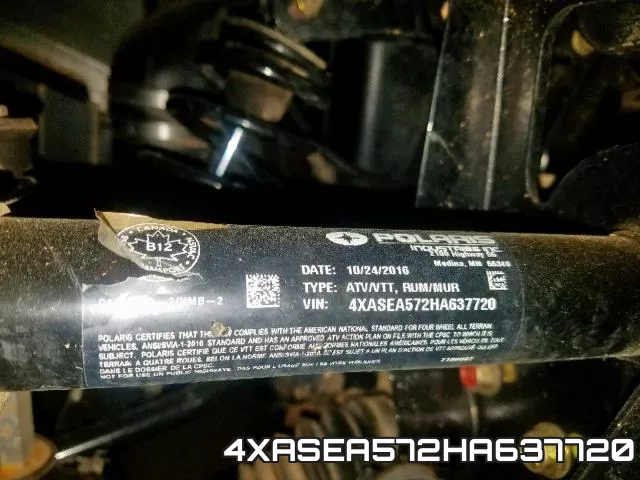 4XASEA572HA637720 фото 2