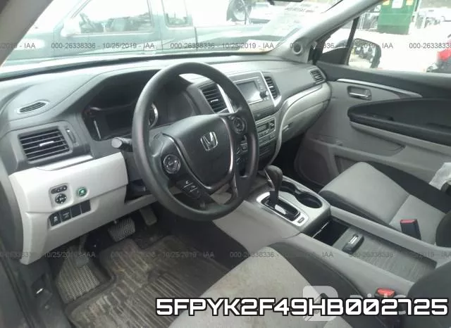5FPYK2F49HB002725 фото 6