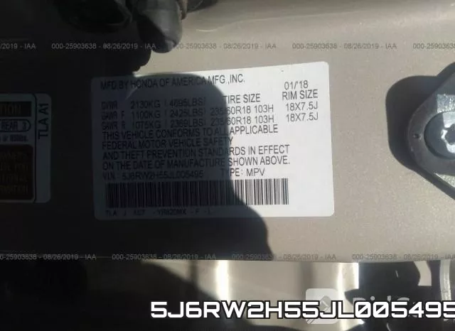 5J6RW2H55JL005495 фото 10