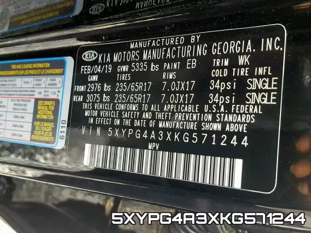 5XYPG4A3XKG571244 фото 2
