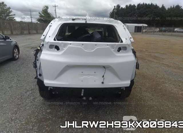 JHLRW2H93KX009843 фото 6