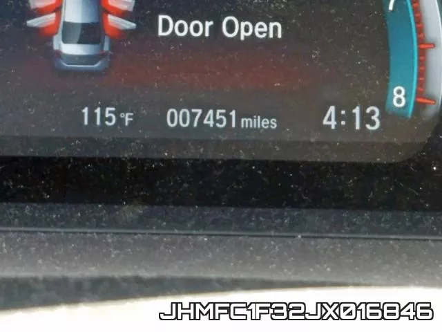 JHMFC1F32JX016846 фото 8