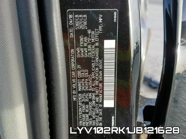 LYV102RK1JB121628 фото 2