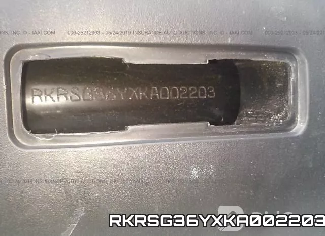 RKRSG36YXKA002203 фото 2
