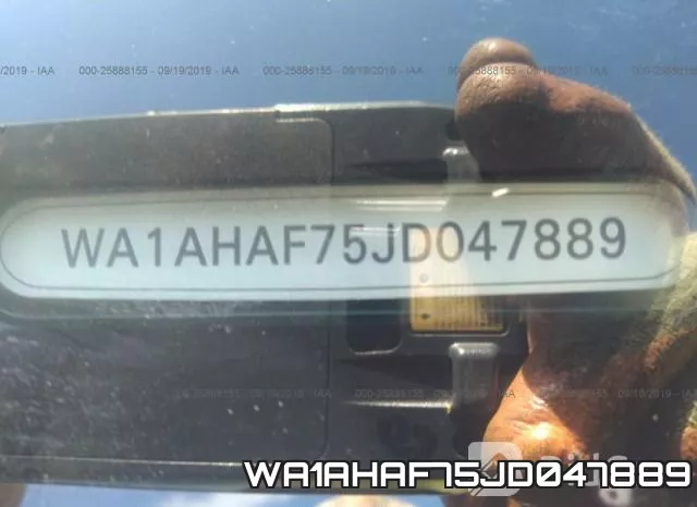 WA1AHAF75JD047889 фото 9