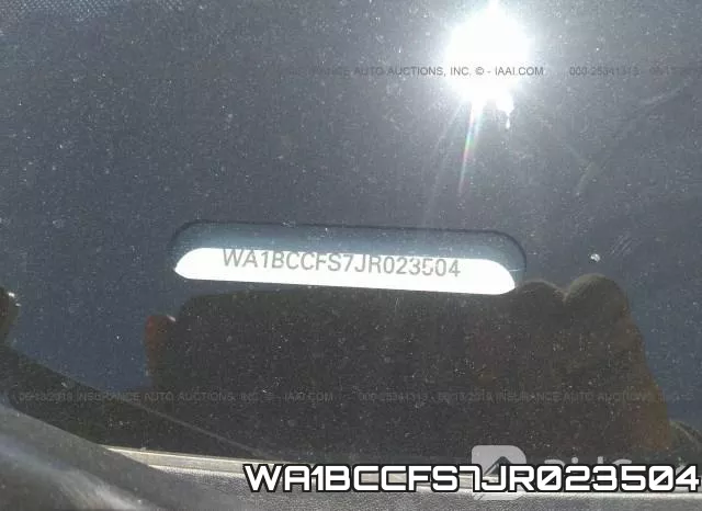 WA1BCCFS7JR023504 фото 10