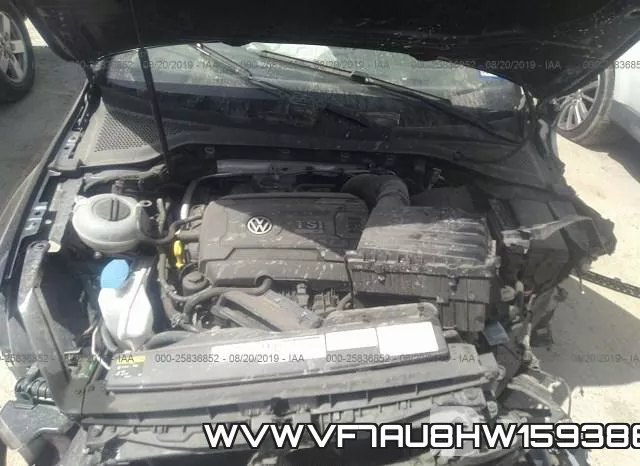 WVWVF7AU8HW159386 фото 2