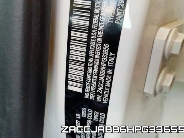 ZACCJABB6HPG33655 фото 2