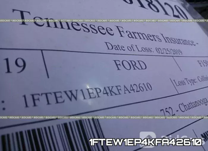 1FTEW1EP4KFA42610 фото 10