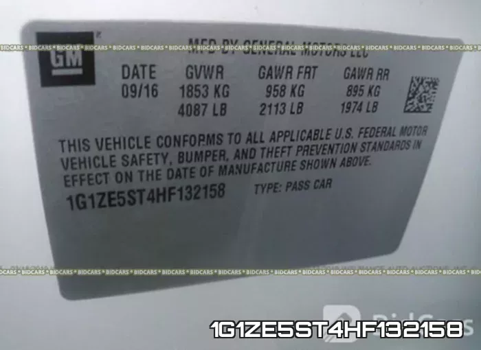 1G1ZE5ST4HF132158 фото 10