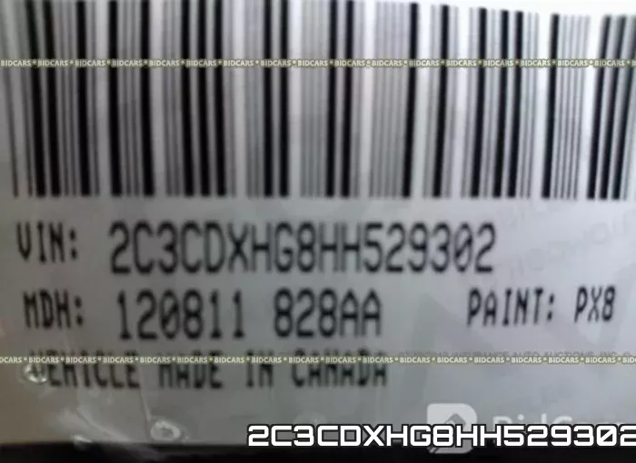 2C3CDXHG8HH529302 фото 10