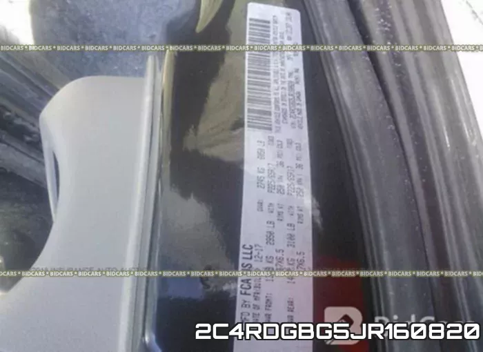 2C4RDGBG5JR160820 фото 10