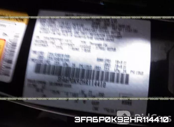 3FA6P0K92HR114410 фото 10