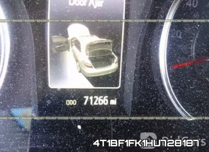 4T1BF1FK1HU728187 фото 8