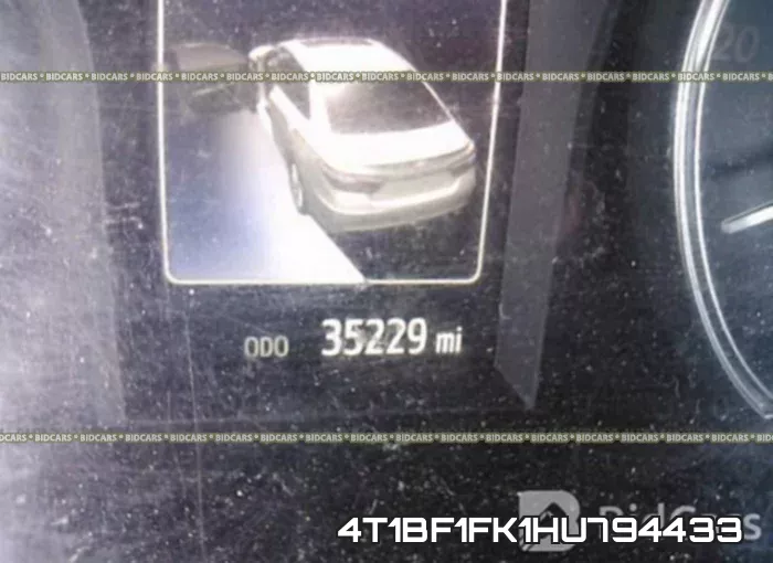 4T1BF1FK1HU794433 фото 8