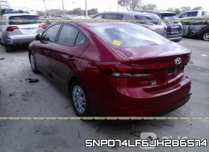 5NPD74LF6JH286574 фото 4