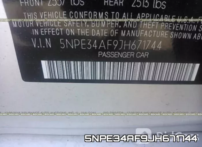 5NPE34AF9JH671744 фото 10