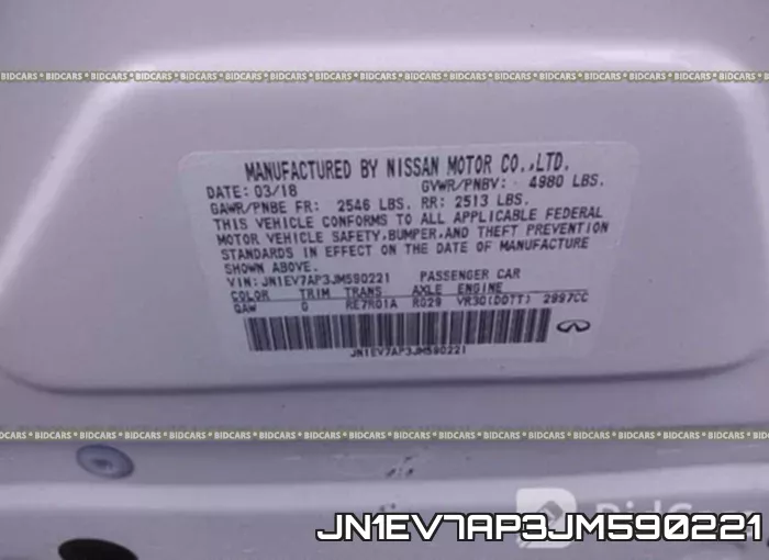 JN1EV7AP3JM590221 фото 10