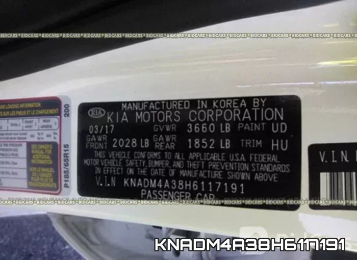 KNADM4A38H6117191 фото 10