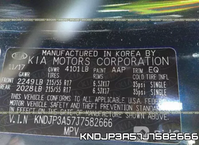 KNDJP3A57J7582666 фото 10